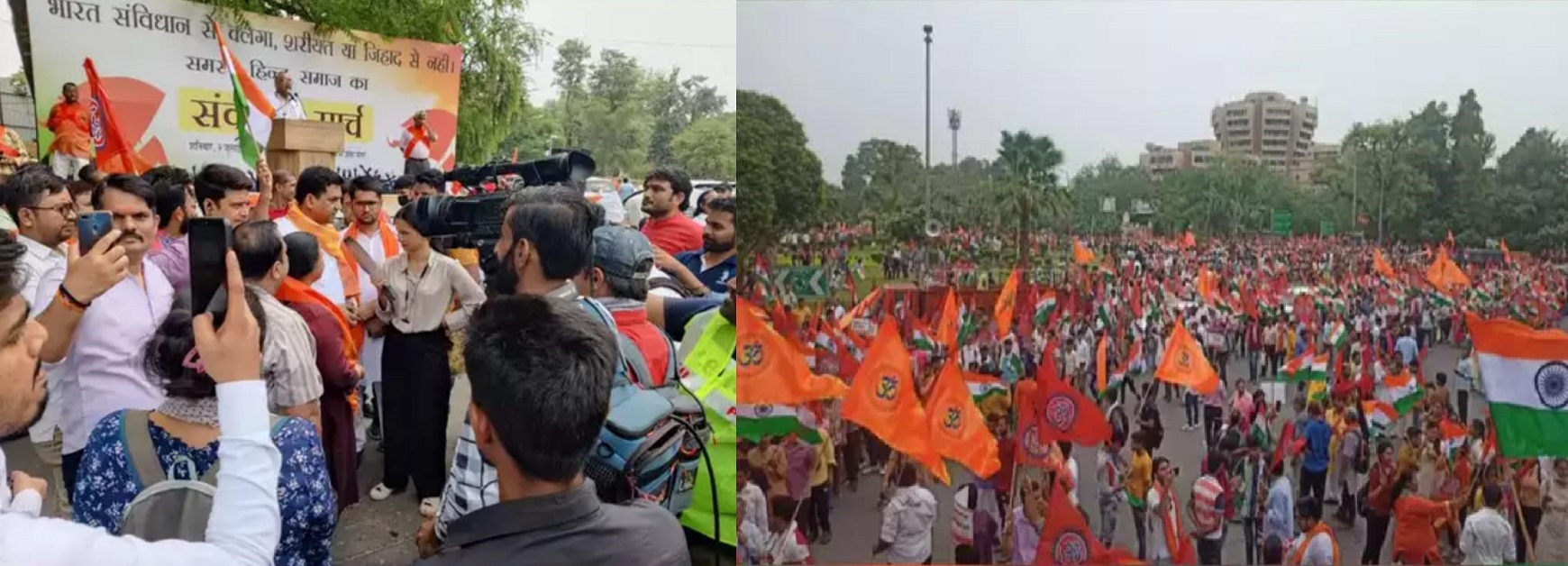दिल्‍ली-में-हिंदू-संगठनों-ने-सर-तन-से-जुदा-गैंग-के-खिलाफ-प्रदर्शन.