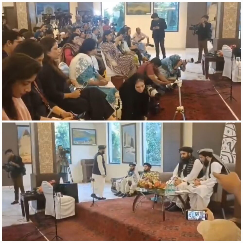 अफगानिस्तान विदेश मंत्री आमिर खान मुत्ताकी ने प्रेस कॉन्फ्रेंस में महिला पत्रकारों को किया आमंत्रित, कहा अफगानिस्तान में महिला शिक्षा 'हराम' घोषित नहीं