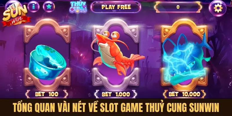 Tổng quan vài nét về slot game Thủy Cung Sunwin